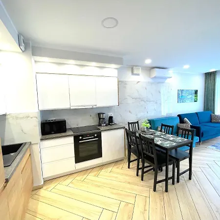 Superior Blue Przy Plazy- Free Pool, Saunas, Jacuzzi, Fitness, Salzgrotte Appartement Kołobrzeg