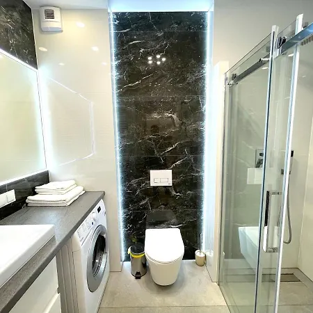 Appartement Superior Blue Przy Plazy- Free Pool, Saunas, Jacuzzi, Fitness, Salzgrotte *