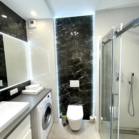 Appartement Superior Blue Przy Plazy- Free Pool, Saunas, Jacuzzi, Fitness, Salzgrotte *