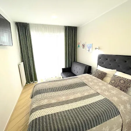 Appartement Superior Blue Przy Plazy- Free Pool, Saunas, Jacuzzi, Fitness, Salzgrotte Kołobrzeg