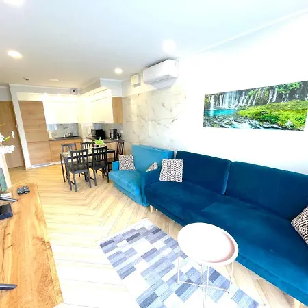 Superior Blue Przy Plazy- Free Pool, Saunas, Jacuzzi, Fitness, Salzgrotte Appartement *