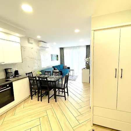 Superior Blue Przy Plazy- Free Pool, Saunas, Jacuzzi, Fitness, Salzgrotte Appartement Kołobrzeg