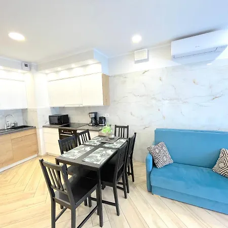 Appartement Superior Blue Przy Plazy- Free Pool, Saunas, Jacuzzi, Fitness, Salzgrotte