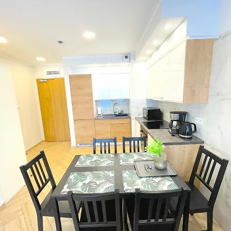 Appartement Superior Blue Przy Plazy- Free Pool, Saunas, Jacuzzi, Fitness, Salzgrotte *