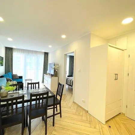 Superior Blue Przy Plazy- Free Pool, Saunas, Jacuzzi, Fitness, Salzgrotte Appartement Kołobrzeg