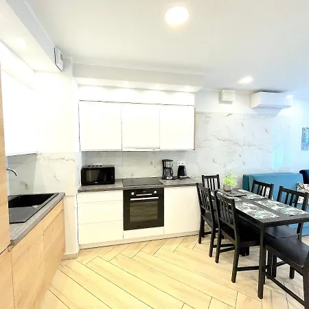 Superior Blue Przy Plazy- Free Pool, Saunas, Jacuzzi, Fitness, Salzgrotte Appartement *