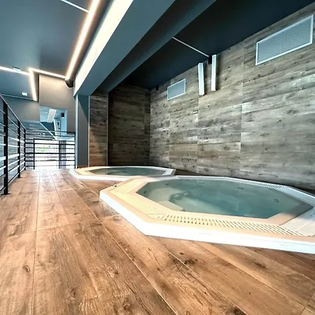 Appartement Superior Blue Przy Plazy- Free Pool, Saunas, Jacuzzi, Fitness, Salzgrotte *