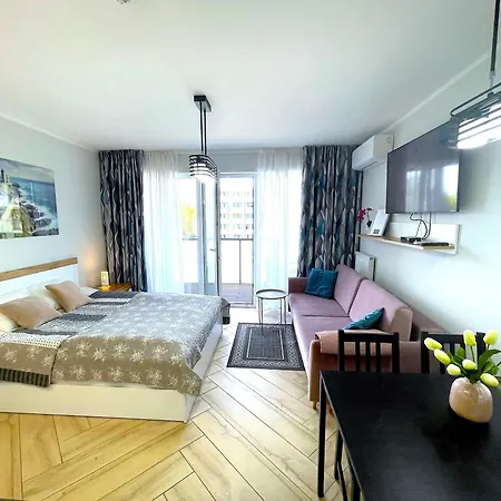 Appartement Superior Blue Przy Plazy- Free Pool, Saunas, Jacuzzi, Fitness, Salzgrotte *