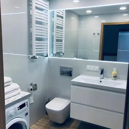 Superior Blue Przy Plaży- Free Pool, Saunas, Jacuzzi, Fitness, Salzgrotte Apartamento Kołobrzeg