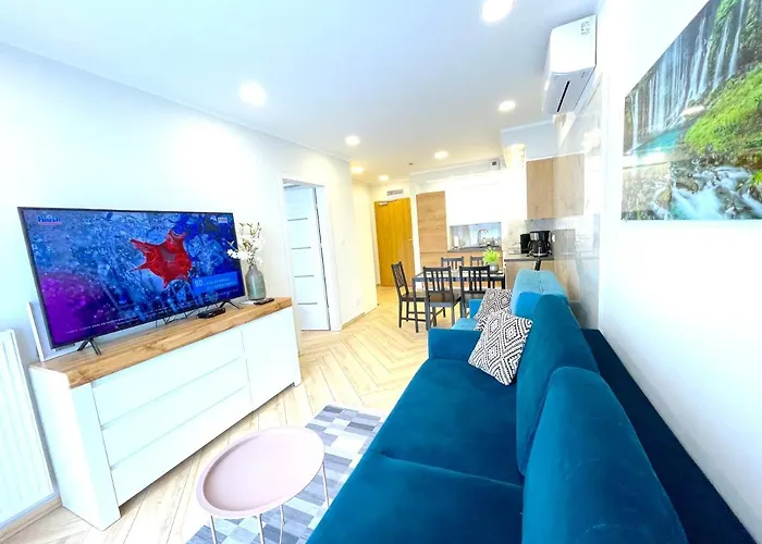 Superior Blue Przy Plazy- Free Pool, Saunas, Jacuzzi, Fitness, Salzgrotte