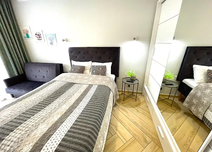 Superior Blue Przy Plazy- Free Pool, Saunas, Jacuzzi, Fitness, Salzgrotte Апартаменты *