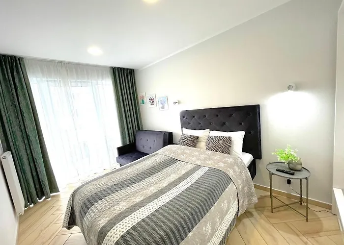 Апартаменты Superior Blue Przy Plazy- Free Pool, Saunas, Jacuzzi, Fitness, Salzgrotte *