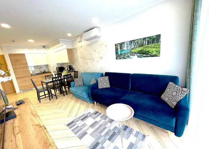 Superior Blue Przy Plazy- Free Pool, Saunas, Jacuzzi, Fitness, Salzgrotte Колобжег