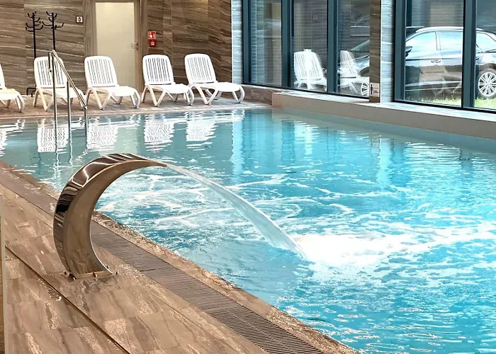 Апартаменты Superior Blue Przy Plazy- Free Pool, Saunas, Jacuzzi, Fitness, Salzgrotte *