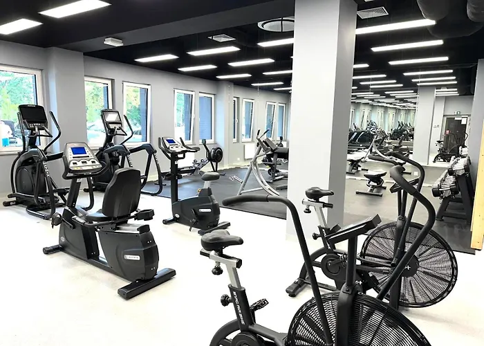 Апартаменты Superior Blue Przy Plazy- Free Pool, Saunas, Jacuzzi, Fitness, Salzgrotte