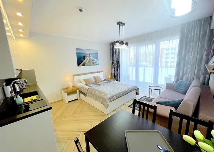 Superior Blue Przy Plazy- Free Pool, Saunas, Jacuzzi, Fitness, Salzgrotte * Колобжег