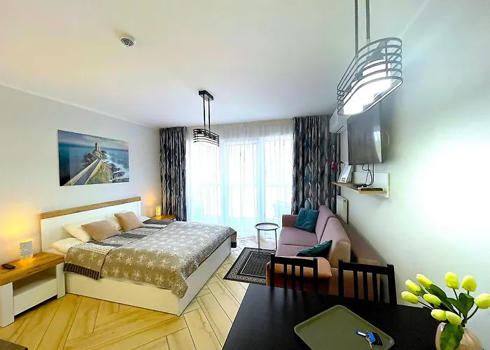 Superior Blue Przy Plazy- Free Pool, Saunas, Jacuzzi, Fitness, Salzgrotte * Колобжег